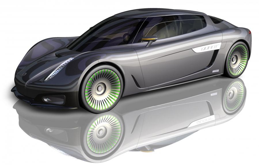  Koenigsegg NLV Quant Concept 2009 года  (фото 1 из 17)
